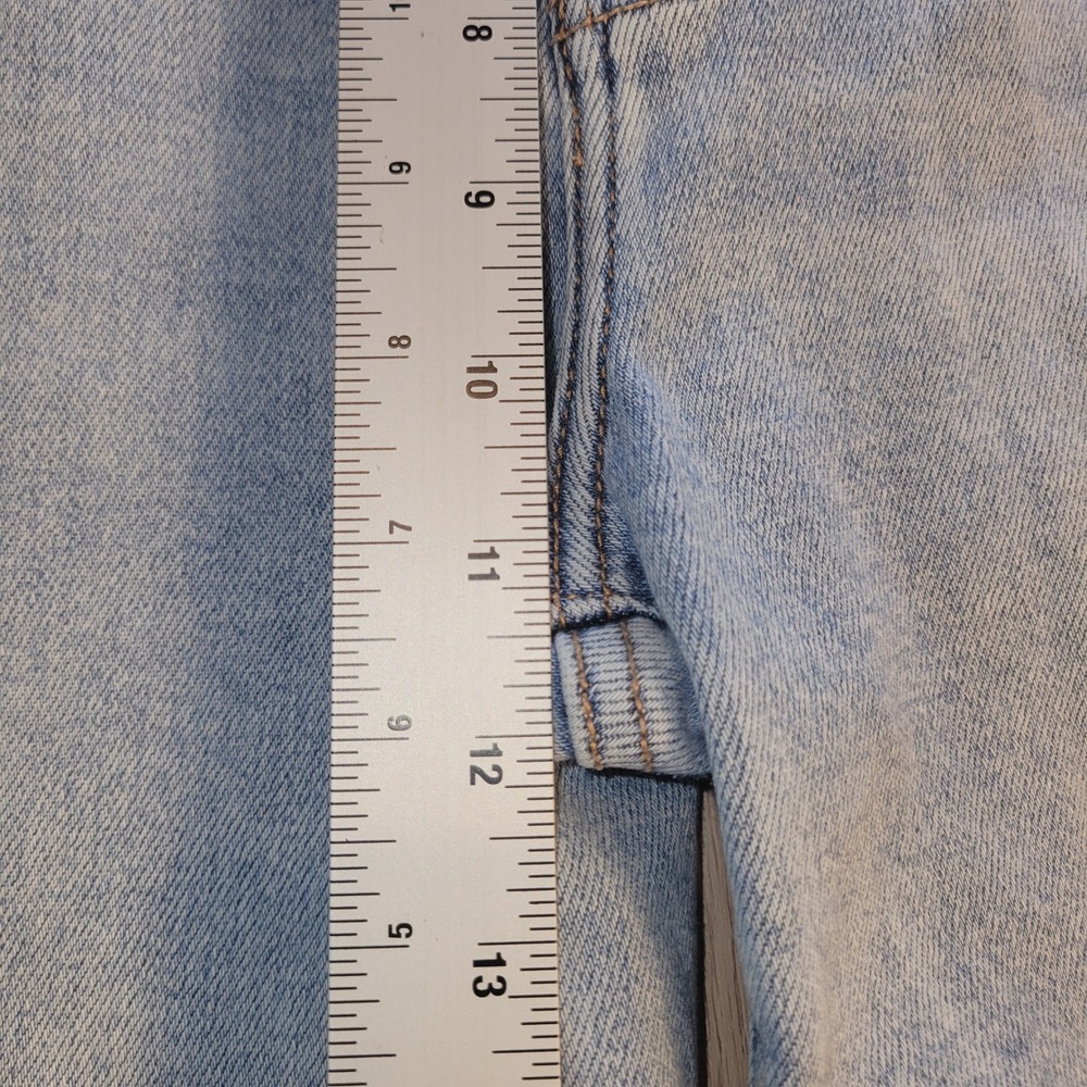Hidden Jeans Los Angeles Light Wash High Rise Flare Denim Jeans Womens Size 28 - Picture 4 of 10